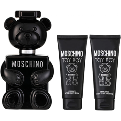 Moschino Toy Boy Eau de Parfum Set 50 ml + 50 ml Duschgel + 50 ml After Shave Balm Moschino Toy Boy Eau de Parfum Set 50 ml + 50 ml Duschgel + 50 ml After Shave Balm