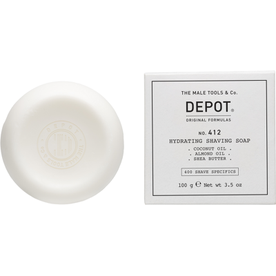 Depot No. 412 Feuchtigkeitsspendende Rasierseife - Rasiercreme und Seife Depot No. 412 Feuchtigkeitsspendende Rasierseife - Rasiercreme und Seife