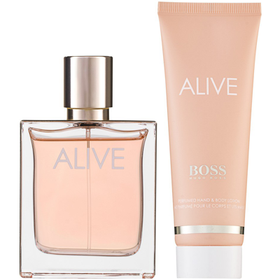 Hugo Boss Alive Eau de Parfum Geschenkset - Eau de Parfum, Körperlotion, Damen Hugo Boss Alive Eau de Parfum Geschenkset - Eau de Parfum, Körperlotion, Damen