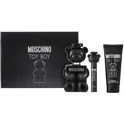 Moschino Toy Boy Eau de Parfum Set 100 ml + 10 ml + 100 ml Duschgel Moschino Toy Boy Eau de Parfum Set 100 ml + 10 ml + 100 ml Duschgel