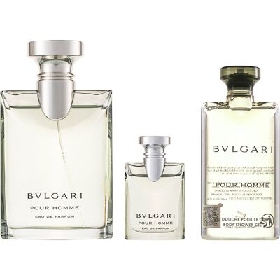 Bvlgari Pour Homme Eau de Parfum Set 100 ml + 5 ml + 75 ml Duschgel Bvlgari Pour Homme Eau de Parfum Set 100 ml + 5 ml + 75 ml Duschgel