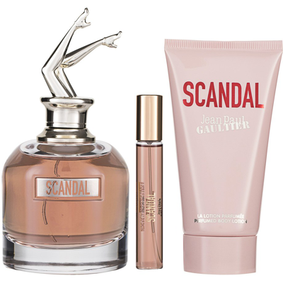 Jean Paul Gaultier Scandal Eau de Parfum Set 80 ml + 10 ml + 75 ml Körperlotion Jean Paul Gaultier Scandal Eau de Parfum Set 80 ml + 10 ml + 75 ml Körperlotion