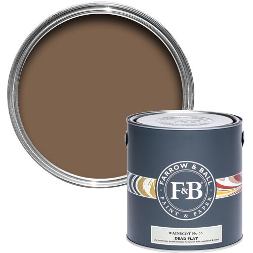Farrow & Ball Dead Flat Archivton - 2,5l - Wainscot 55