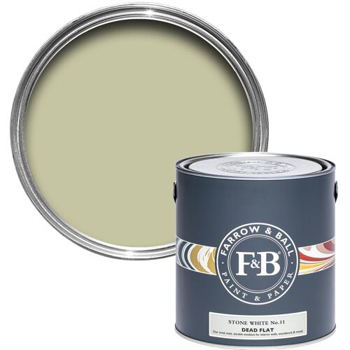 Farrow & Ball Dead Flat Archivton - 2,5l - Stone White 11