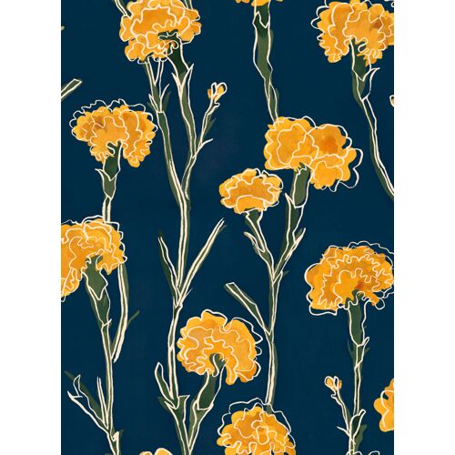 Tres Tintas Tapete Clavelitos - Mazarine