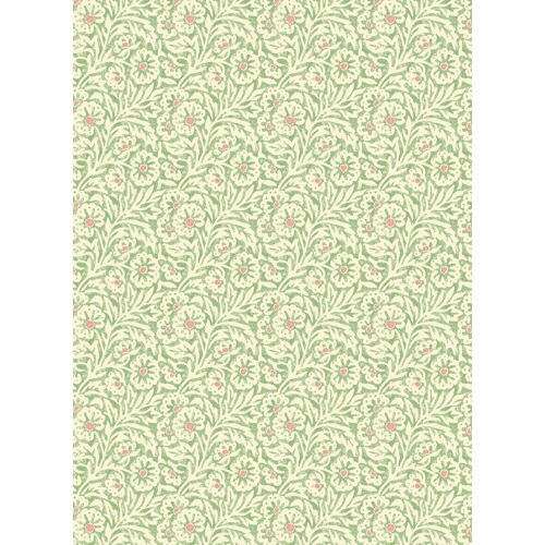 GP & J Baker Tapete Flower Patch - Green
