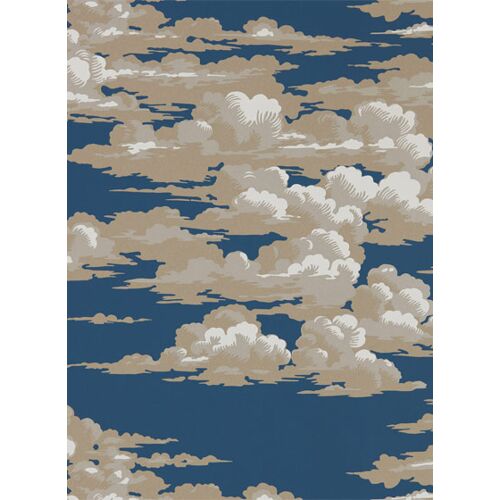 Wolken Tapete Silvi Clouds von Sanderson - Yacht Blue