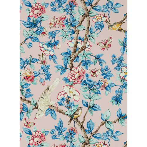 Sanderson Tapete Caverley - Rose/ French Blue