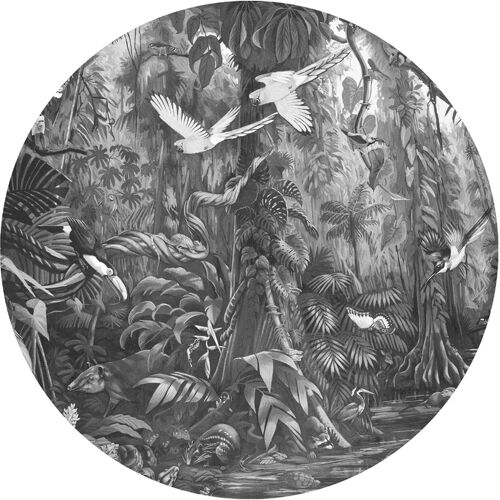 KEK Amsterdam Kreis Wandmotiv Tropical Landscapes 3 Circle KEK - 1,425m