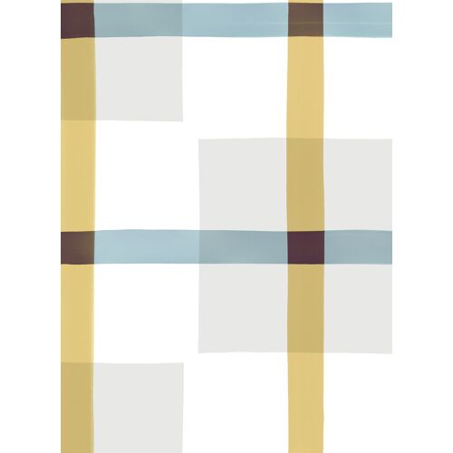 Rebel Walls Wandbild Outside The Box - Yellow & Gray