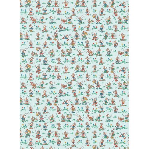 Sanderson Tapete Mickey & Minnie - Bonbon Blue