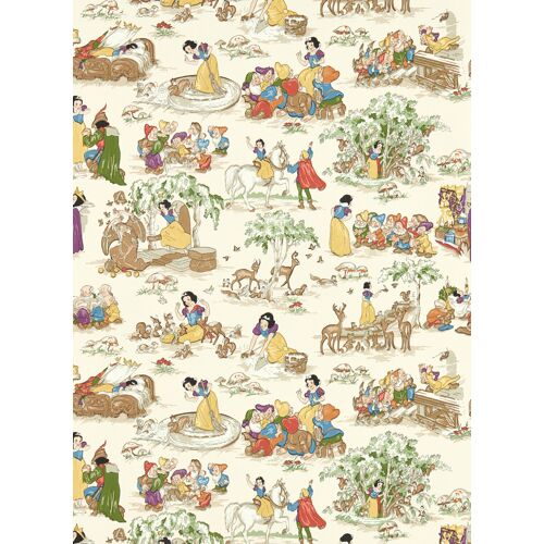 Sanderson Tapete Snow White - Whipped Cream