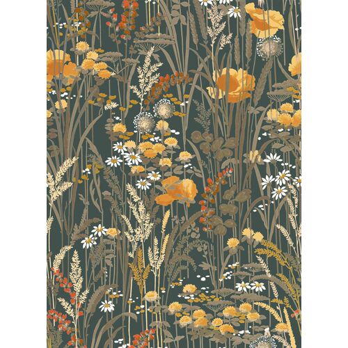 Coordonné Coordonne Tapete Pradera - Curry