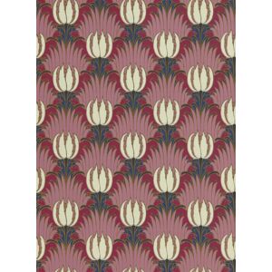 Morris & Co Tapete Tulip & Bird - Amaranth & Blush Morris & Co Tapete Tulip & Bird - Amaranth & Blush