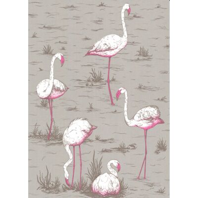 Cole & Son - Flamingos - Stein - Tapete Cole & Son - Flamingos - Stein - Tapete
