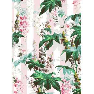 House of Hackney Tapete Castanea Stripe - Ice-Pink House of Hackney Tapete Castanea Stripe - Ice-Pink