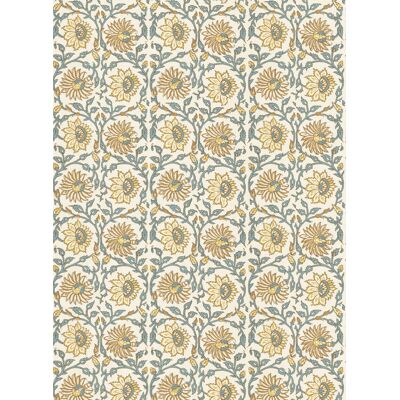 GP & J Baker Tapete Cecily - Ochre/ Teal GP & J Baker Tapete Cecily - Ochre/ Teal