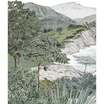 Isidore Leroy Tapete Euskadi - Naturel Panel B Isidore Leroy Tapete Euskadi - Naturel Panel B