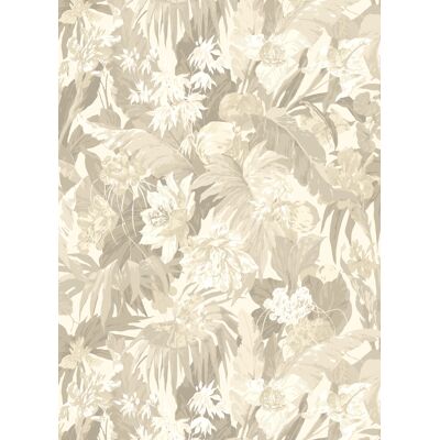 GP & J Baker Tapete Tropical Floral - Stone GP & J Baker Tapete Tropical Floral - Stone