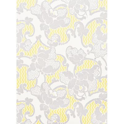 Florale Tapete Deauville von Isidore Leroy - Jaune Florale Tapete Deauville von Isidore Leroy - Jaune