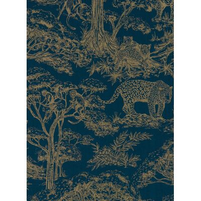 Clarke & Clarke Tapete Kisumu - Midnight/ Luxe Clarke & Clarke Tapete Kisumu - Midnight/ Luxe