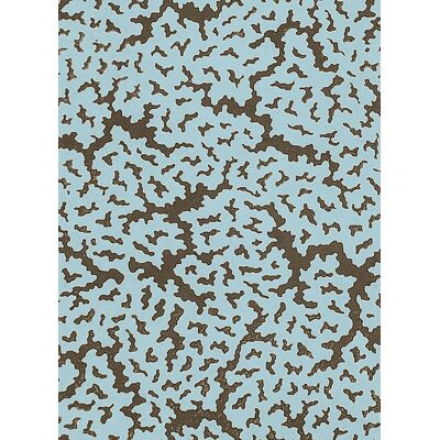 Thibaut Tapete Maldives - Spa Blue and Brown Thibaut Tapete Maldives - Spa Blue and Brown