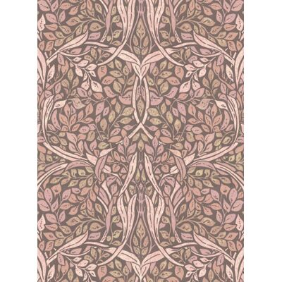 Eijffinger - Swirling Leaves - Nonwoven - Wall mural Eijffinger - Swirling Leaves - Nonwoven - Wall mural