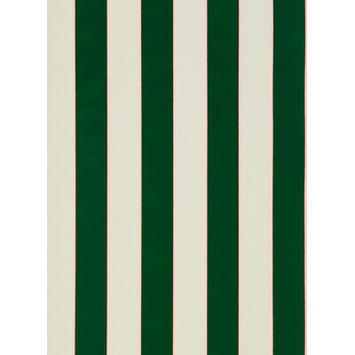 Osborne & Little Tapete Regency Stripe - Emerald/ Blossom Osborne & Little Tapete Regency Stripe - Emerald/ Blossom
