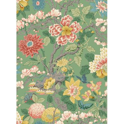 GP & J Baker Tapete Little Magnolia - Emerald GP & J Baker Tapete Little Magnolia - Emerald
