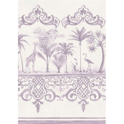 Bordüre Rousseau von Cole & Son - Dove Bordüre Rousseau von Cole & Son - Dove