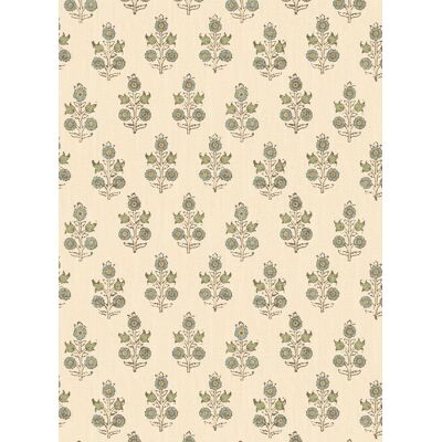 GP & J Baker Tapete Poppy Sprig - Aqua GP & J Baker Tapete Poppy Sprig - Aqua