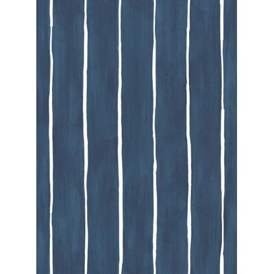 Streifentapete Marquee Stripe von Cole & Son - Ink Streifentapete Marquee Stripe von Cole & Son - Ink