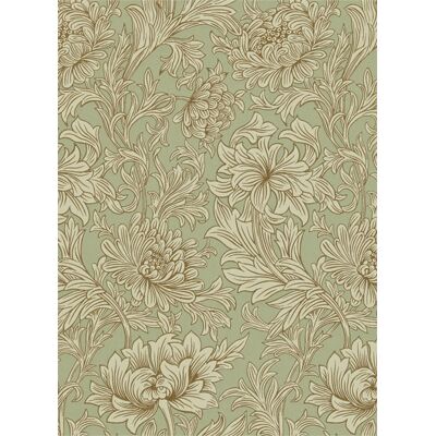 Morris & Co. Chrysanthemum Toile Tapete - Tapete Morris & Co. Chrysanthemum Toile Tapete - Tapete
