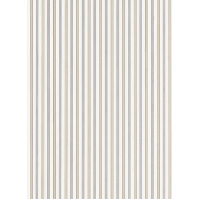 Thibaut Tapete Conner Stripe - Beige and Grey Thibaut Tapete Conner Stripe - Beige and Grey