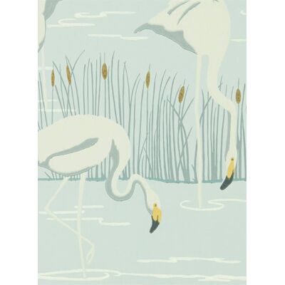 Flamingo Tapete Salinas von Harlequin - Ice/ Linen/ Dijon Flamingo Tapete Salinas von Harlequin - Ice/ Linen/ Dijon