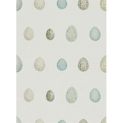 Vogelei Tapete Nest Egg von Sanderson - Eggshell/ Ivory Vogelei Tapete Nest Egg von Sanderson - Eggshell/ Ivory