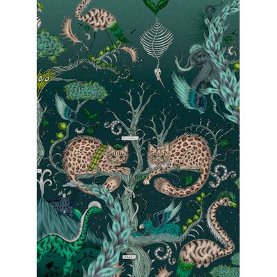 Clarke & Clarke Tapete Highland Wonder - Lagoon Clarke & Clarke Tapete Highland Wonder - Lagoon