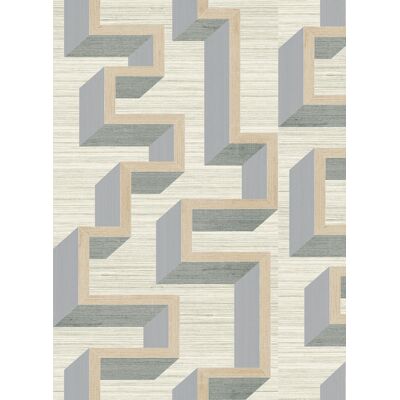 Arte International Tapete Detour - Silver Linen Arte International Tapete Detour - Silver Linen