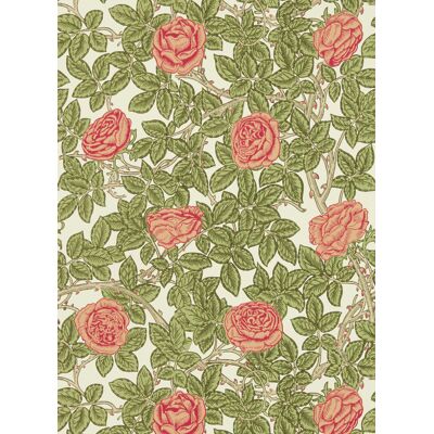 Morris & Co Tapete Rambling Rose - Twining Vine Morris & Co Tapete Rambling Rose - Twining Vine