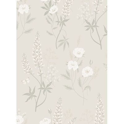 Sandberg Tapete Emma - Linen Sandberg Tapete Emma - Linen