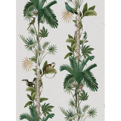 Rebel Walls Tapete Monkey Island - Ivory Rebel Walls Tapete Monkey Island - Ivory