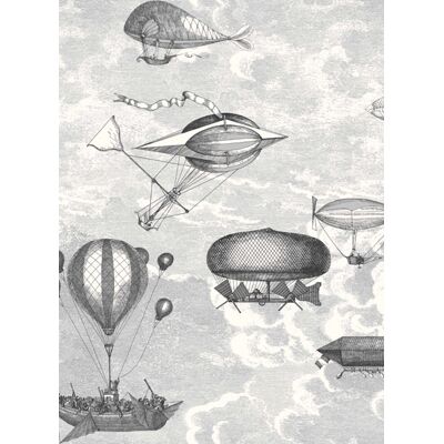 Tapete Macchine Volanti von Cole & Son - Soot and Snow Tapete Macchine Volanti von Cole & Son - Soot and Snow