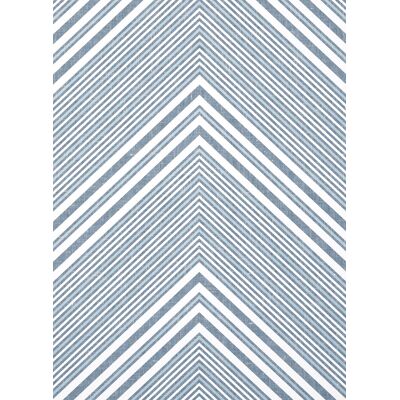 Thibaut Tapete Elevation - Blue/ White Thibaut Tapete Elevation - Blue/ White