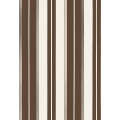 Thibaut Tapete Norfolk Stripe - Chocolate Brown Thibaut Tapete Norfolk Stripe - Chocolate Brown