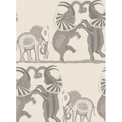 Tapete Safari Dance von Cole & Son - Stone Tapete Safari Dance von Cole & Son - Stone