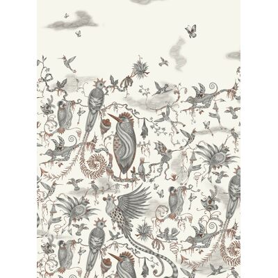 Clarke & Clarke Tapete Cloud Forest - Ivory Clarke & Clarke Tapete Cloud Forest - Ivory