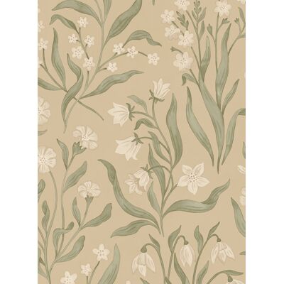 Sandberg Tapete Märta - Beige Sandberg Tapete Märta - Beige