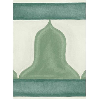 Bordüre Zellige Border von Cole & Son - Olive Bordüre Zellige Border von Cole & Son - Olive