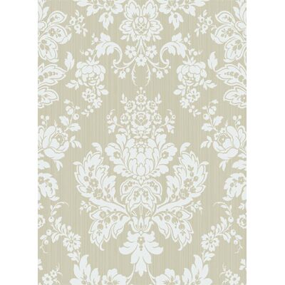 Damask Tapete Giselle von Cole & Son - Pale Linen Damask Tapete Giselle von Cole & Son - Pale Linen