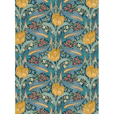 GP & J Baker Tapete Tulip & Jasmine - Teal GP & J Baker Tapete Tulip & Jasmine - Teal